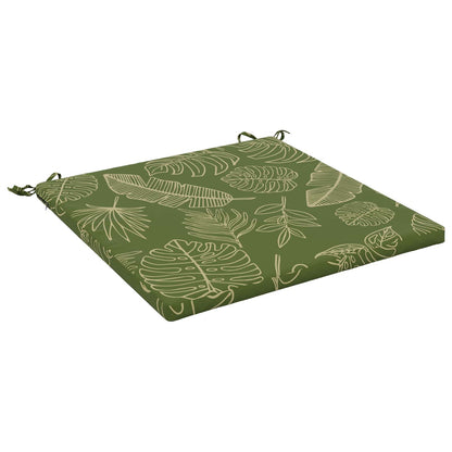 vidaXL 1-Piece Seat Cushion SOEST 100% Polyester Leaf Design