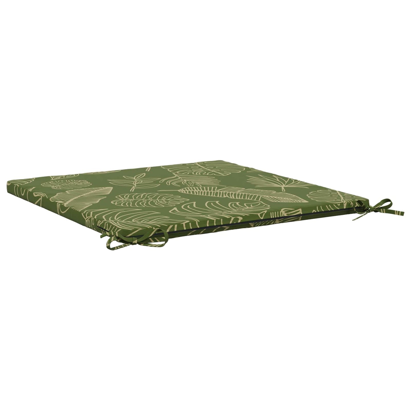 vidaXL 4-Piece Seat Cushions SOEST 4 pcs 100% Polyester Leaf Design