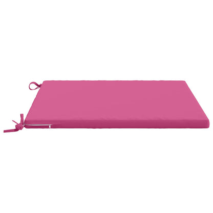 vidaXL 1-Piece Seat Cushion SOEST 100% Polyester Pink 70 x 70 x 3 cm