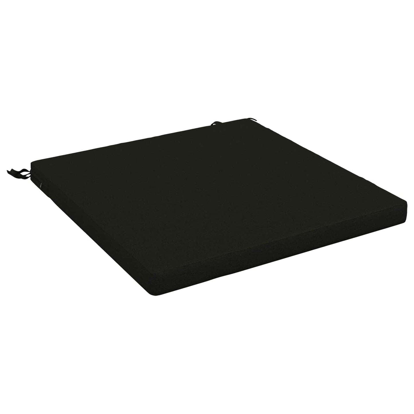 vidaXL 1-Piece Seat Cushion SOEST 100% Polyester Black 70 x 70 x 5 cm