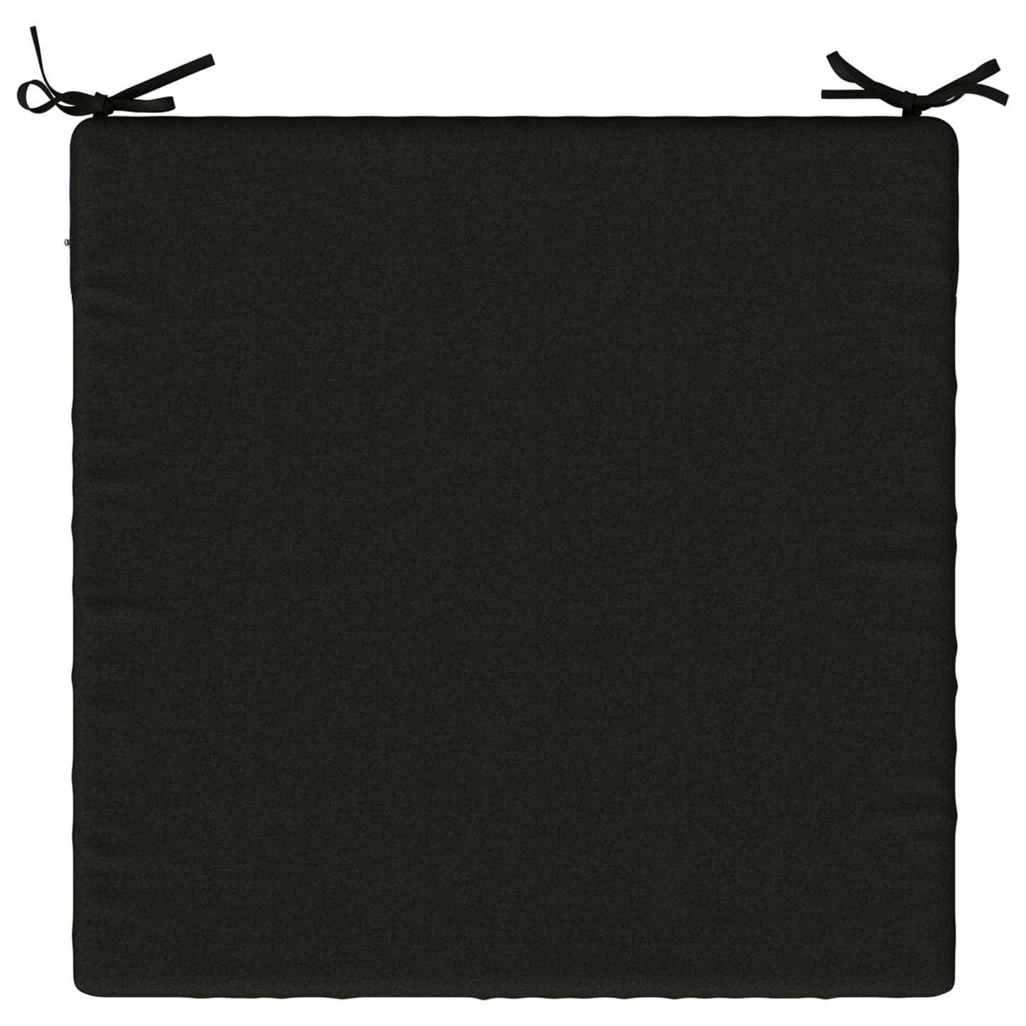 vidaXL 1-Piece Seat Cushion SOEST 100% Polyester Black 70 x 70 x 5 cm