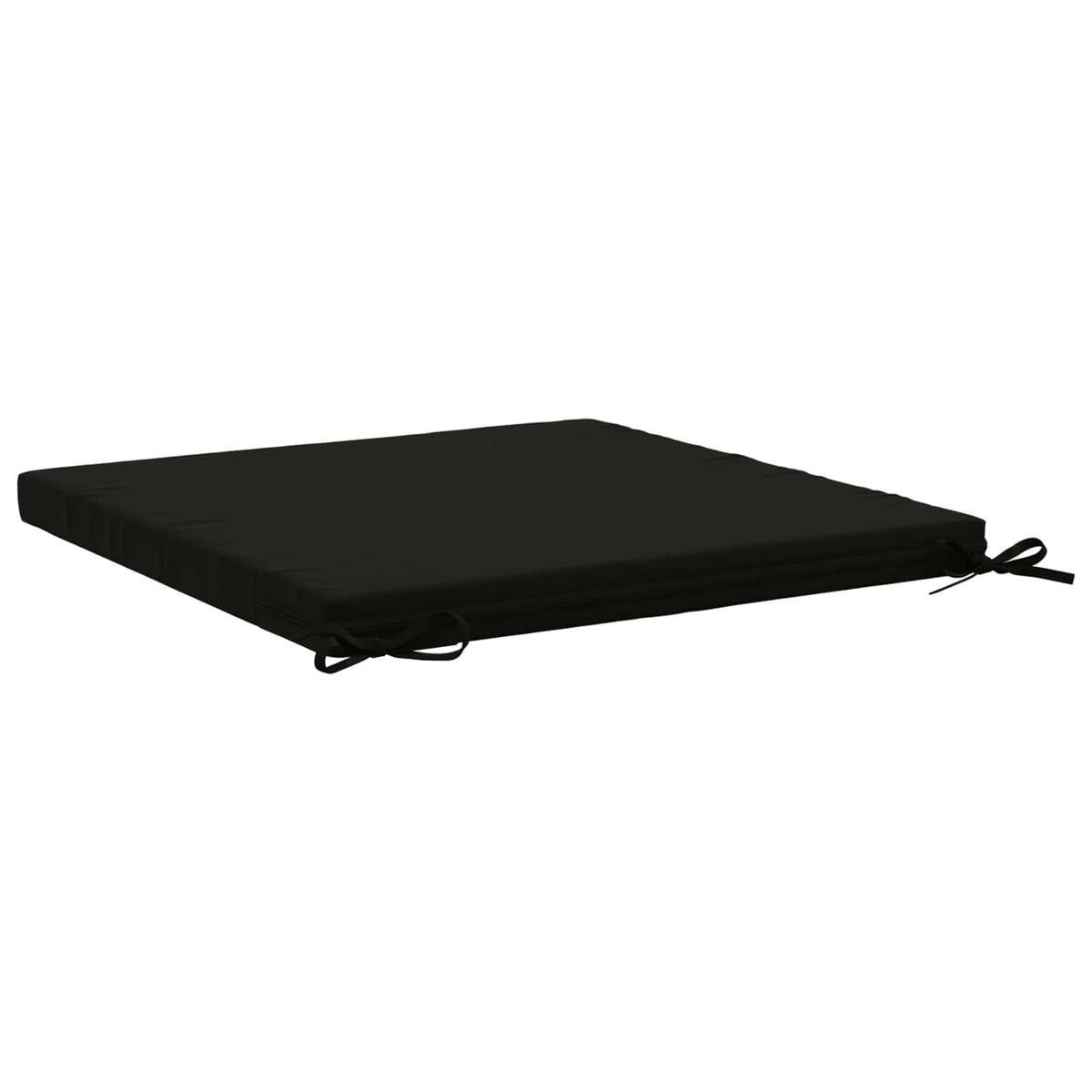 vidaXL 4-Piece Seat Cushions SOEST 4 pcs 100% Polyester Black