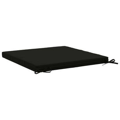 vidaXL 4-Piece Seat Cushions SOEST 4 pcs 100% Polyester Black