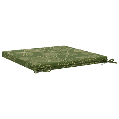 vidaXL 4-Piece Seat Cushions SOEST 4 pcs 100% Polyester Leaf Design