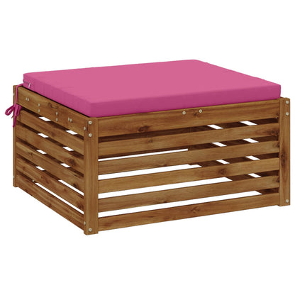 vidaXL 1-Piece Seat Cushion SOEST 100% Polyester Pink 70 x 70 x 5 cm