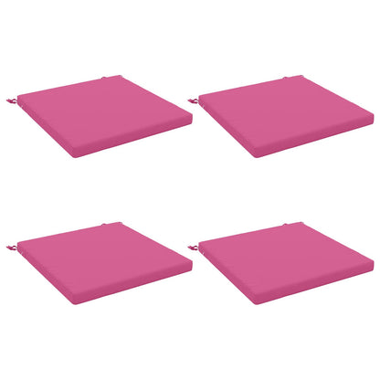 vidaXL 4-Piece Seat Cushions SOEST 4 pcs 100% Polyester Pink