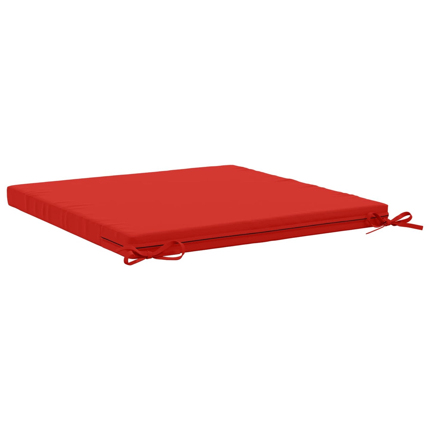 vidaXL 1-Piece Seat Cushion SOEST 100% Polyester Red 70 x 70 x 5 cm