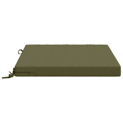 vidaXL 1-Piece Seat Cushion SOEST 100% Polyester Olive Green