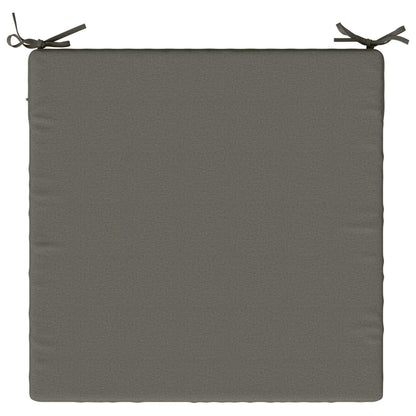 vidaXL 1-Piece Seat Cushion SOEST 100% Polyester Grey 70 x 70 x 7 cm
