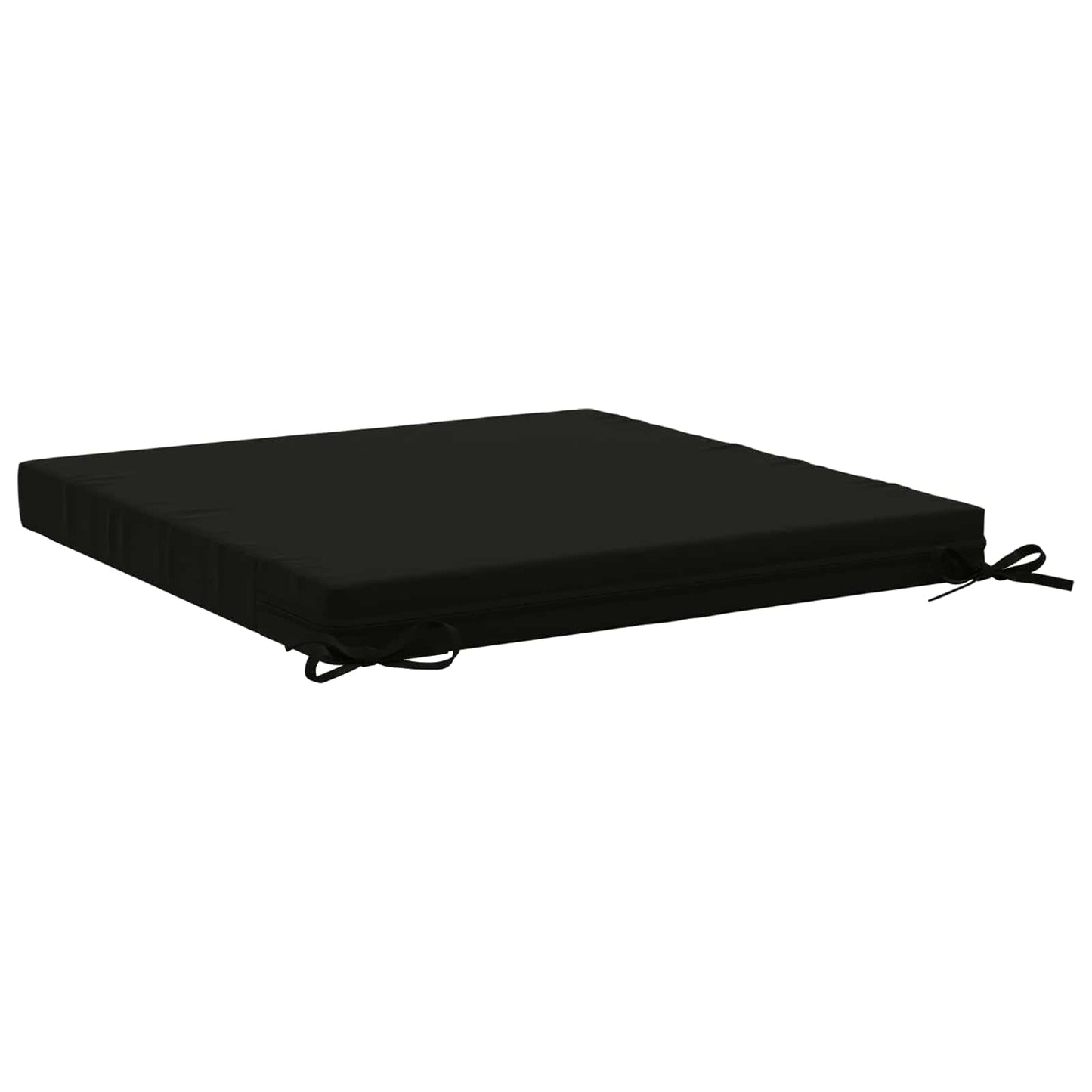 vidaXL 4-Piece Seat Cushions SOEST 4 pcs 100% Polyester Black