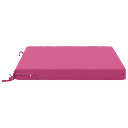 vidaXL 1-Piece Seat Cushion SOEST 100% Polyester Pink 70 x 70 x 7 cm