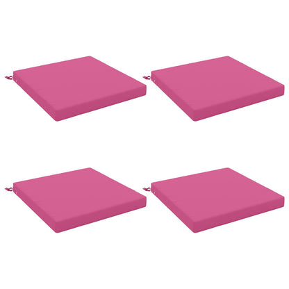 vidaXL 4-Piece Seat Cushions SOEST 4 pcs 100% Polyester Pink