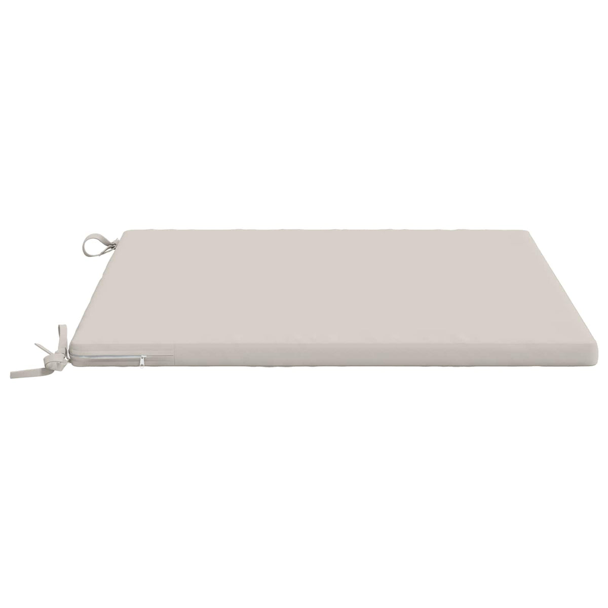 vidaXL 4-Piece Seat Cushions SOEST 4 pcs 100% Polyester White