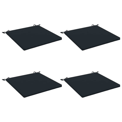 vidaXL 4-Piece Seat Cushions SOEST 4 pcs 100% Polyester Dark Blue