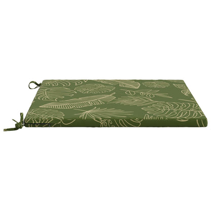 vidaXL 1-Piece Seat Cushion SOEST 100% Polyester Leaf Design