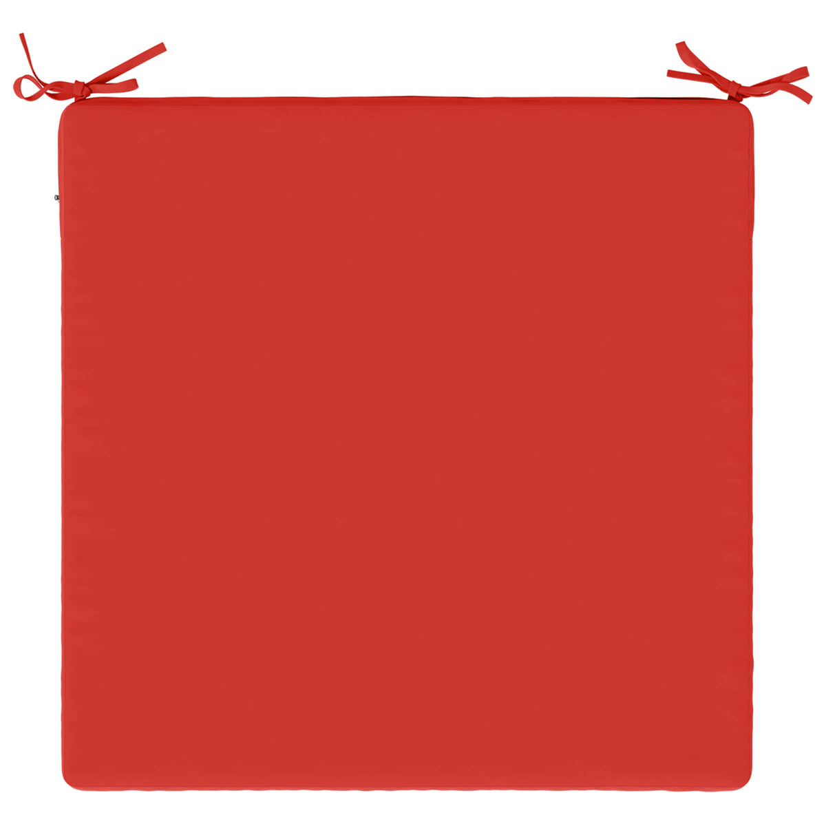 vidaXL 1-Piece Seat Cushion SOEST 100% Polyester Red 80 x 80 x 3 cm