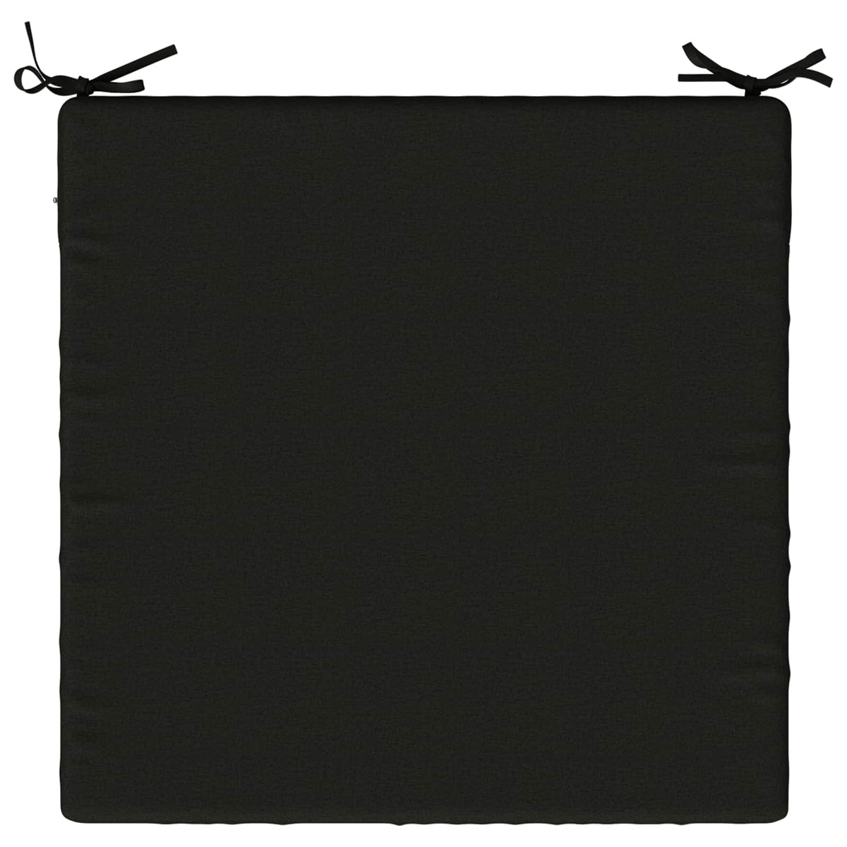 vidaXL 4-Piece Seat Cushions SOEST 4 pcs 100% Polyester Black