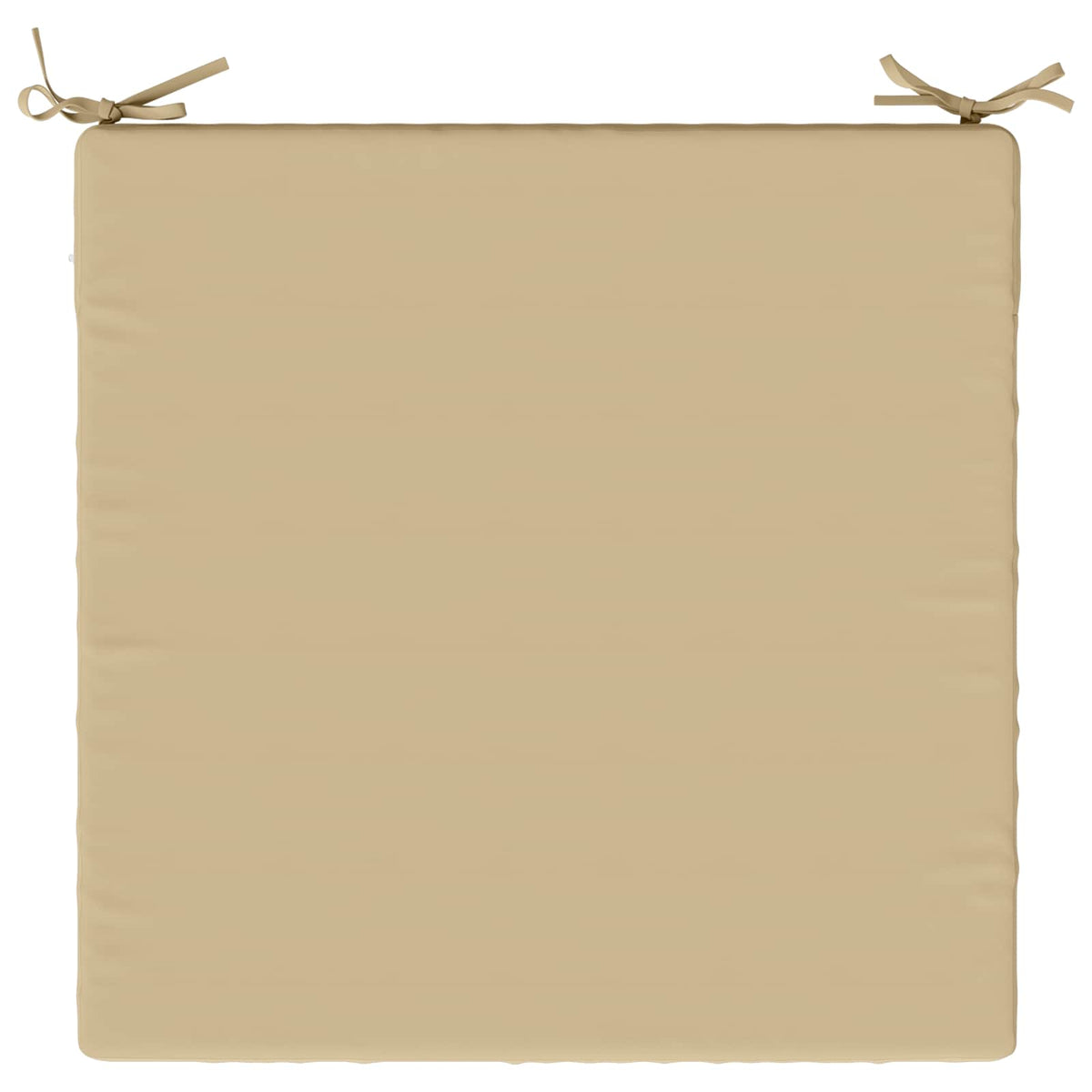 vidaXL 1-Piece Seat Cushion SOEST 100% Polyester Beige 80 x 80 x 5 cm