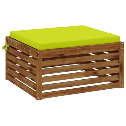 vidaXL 1-Piece Seat Cushion SOEST 100% Polyester Bright Green