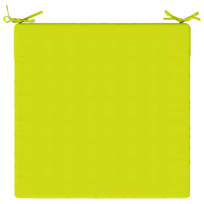 vidaXL 4-Piece Seat Cushions SOEST 4 pcs 100% Polyester Bright Green
