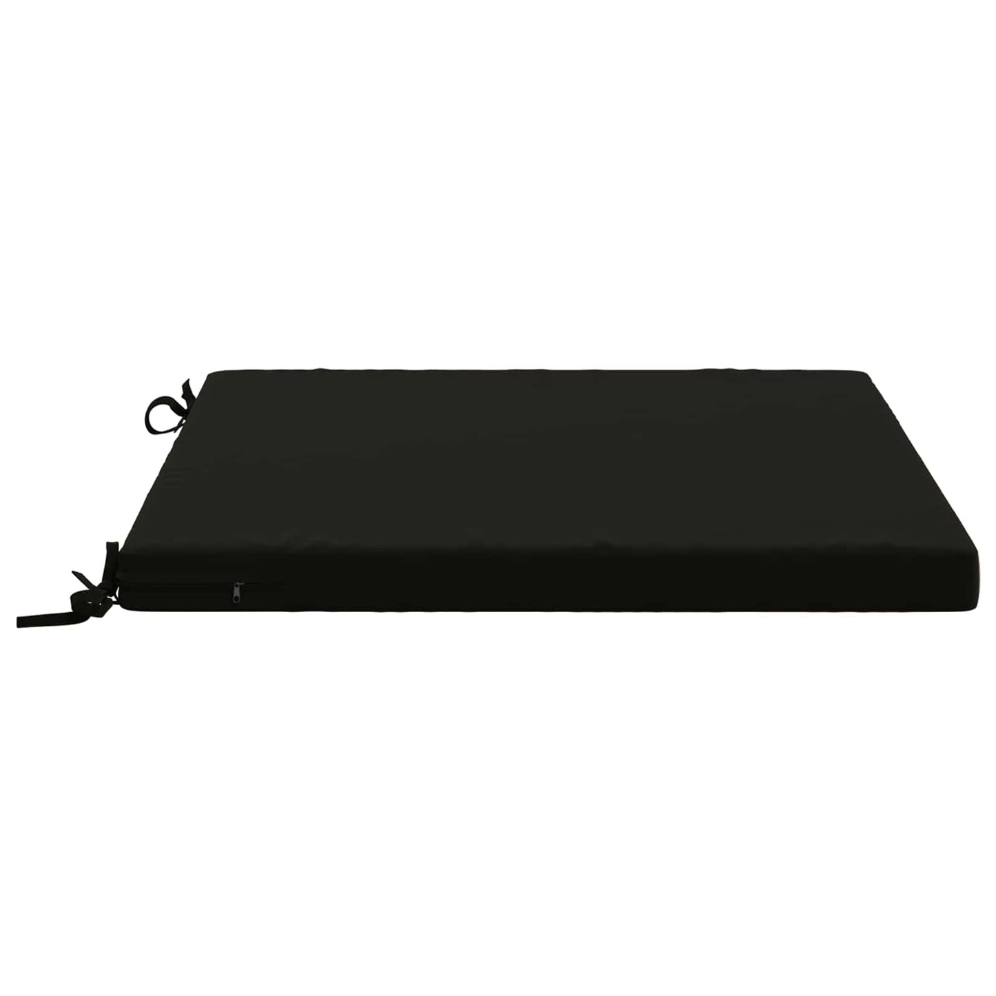 vidaXL 1-Piece Seat Cushion SOEST 100% Polyester Black 80 x 80 x 5 cm