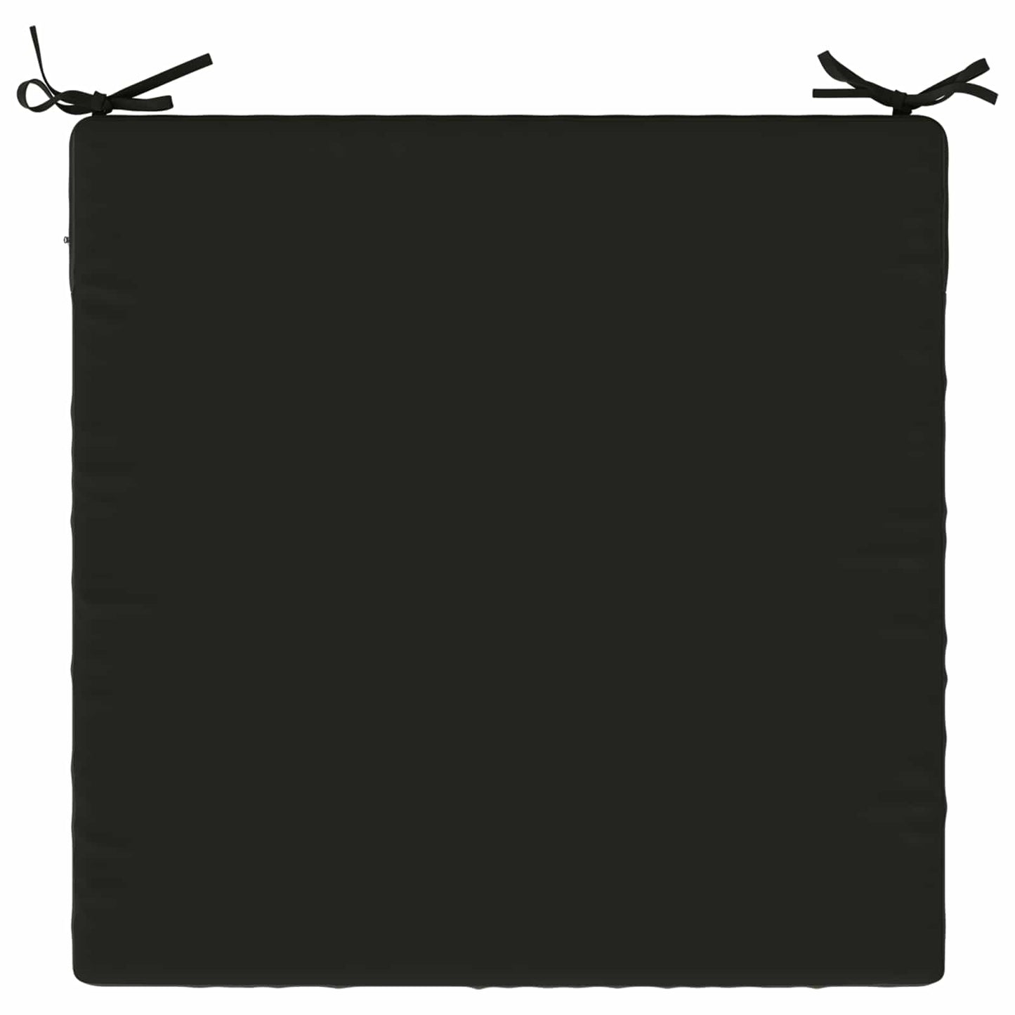 vidaXL 1-Piece Seat Cushion SOEST 100% Polyester Black 80 x 80 x 5 cm