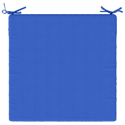 vidaXL 4-Piece Seat Cushions SOEST 4 pcs 100% Polyester Royal Blue