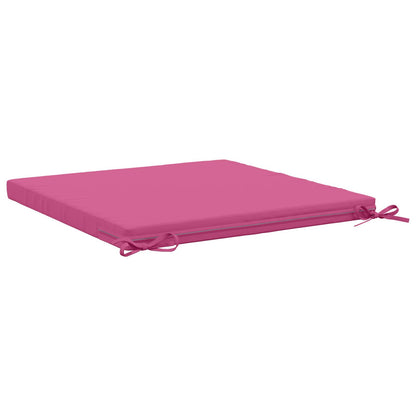 vidaXL 1-Piece Seat Cushion SOEST 100% Polyester Pink 80 x 80 x 5 cm