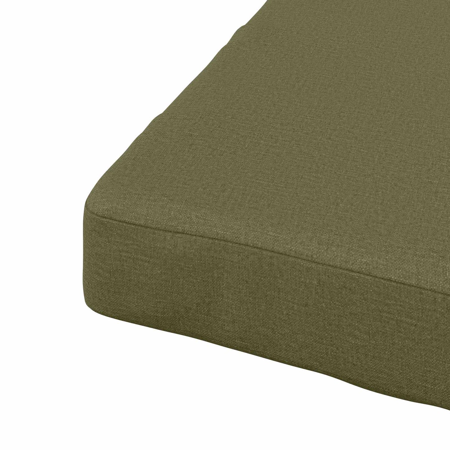 vidaXL 1-Piece Seat Cushion SOEST 100% Polyester Olive Green