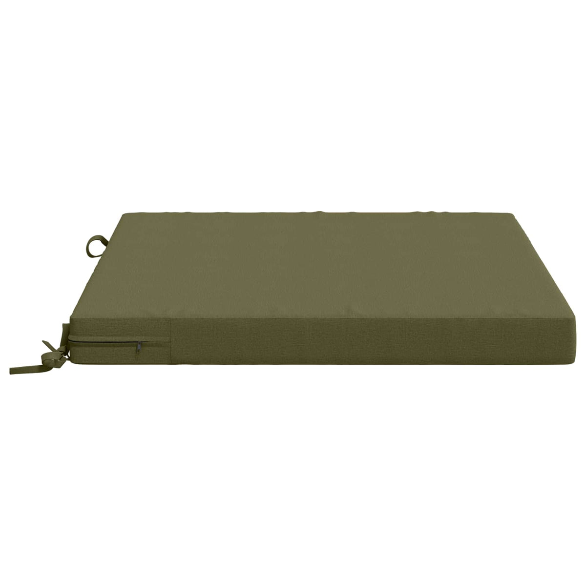 vidaXL 1-Piece Seat Cushion SOEST 100% Polyester Olive Green