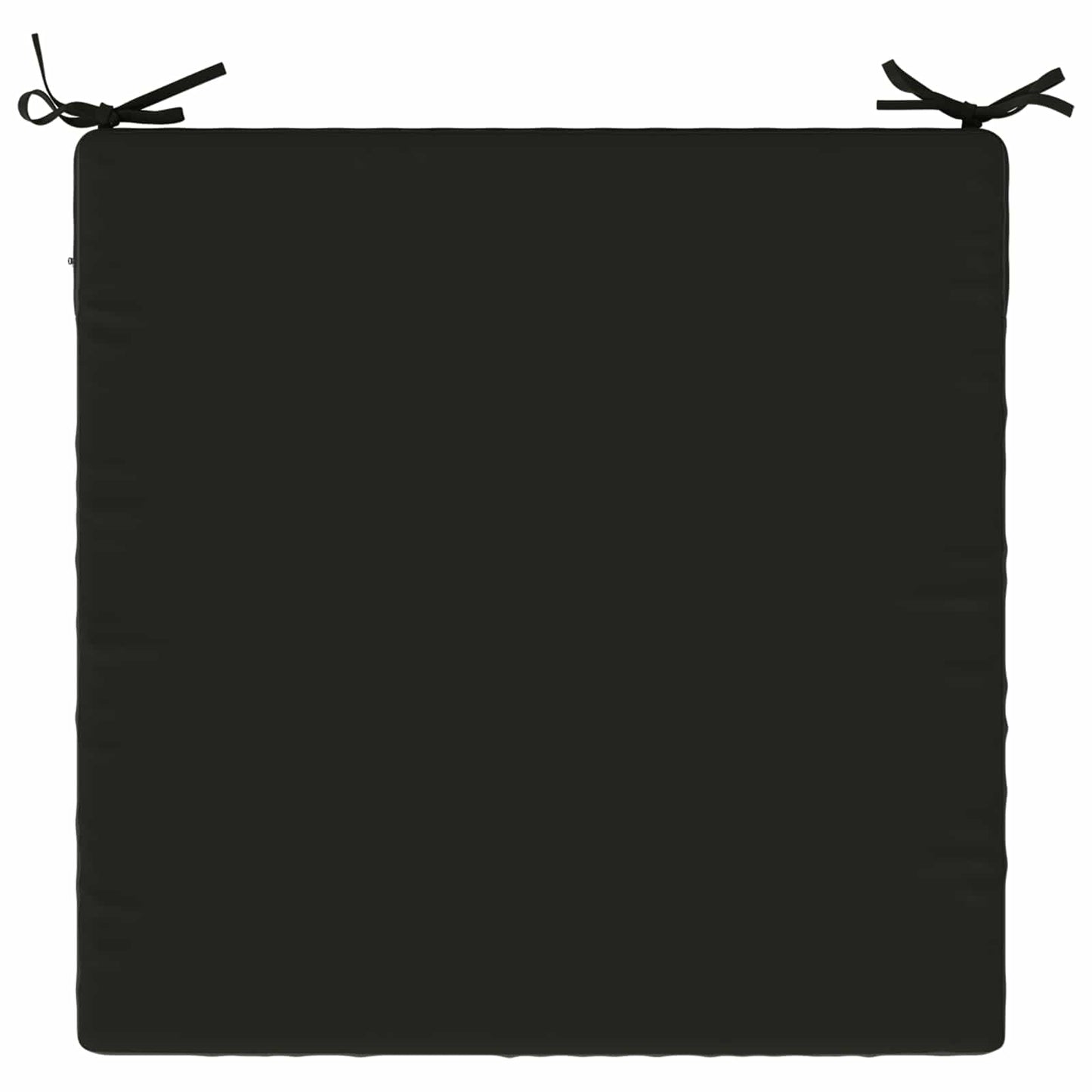 vidaXL 1-Piece Seat Cushion SOEST 100% Polyester Black 80 x 80 x 7 cm