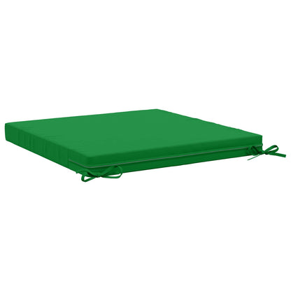 vidaXL 1-Piece Seat Cushion SOEST 100% Polyester Green 80 x 80 x 7 cm