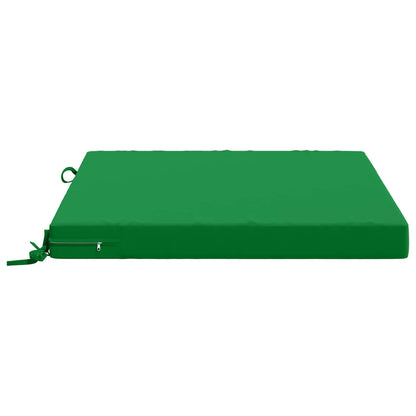 vidaXL 1-Piece Seat Cushion SOEST 100% Polyester Green 80 x 80 x 7 cm