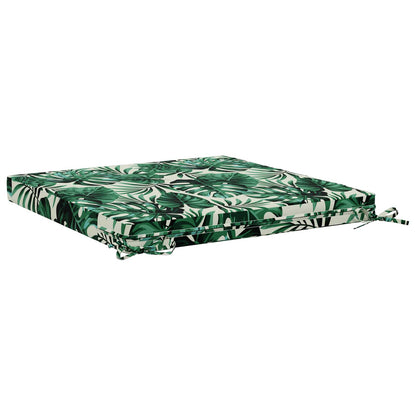 vidaXL 4-Piece Seat Cushions SOEST 4 pcs 100% Polyester Leaf Pattern