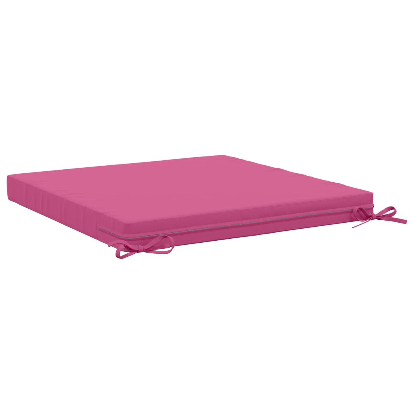 vidaXL 1-Piece Seat Cushion SOEST 100% Polyester Pink 80 x 80 x 7 cm