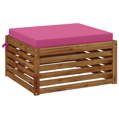 vidaXL 1-Piece Seat Cushion SOEST 100% Polyester Pink 80 x 80 x 7 cm