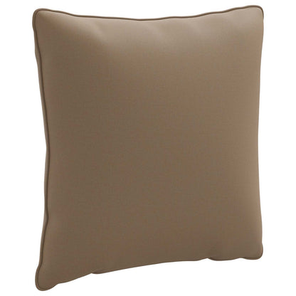 vidaXL Back Cushion PUTTEN 100% Polyester Taupe 40 x 40 x 15 cm