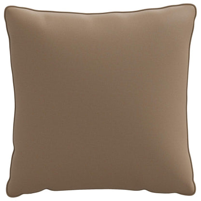 vidaXL 4-Piece Back Cushions PUTTEN 4 pcs 100% Polyester Taupe