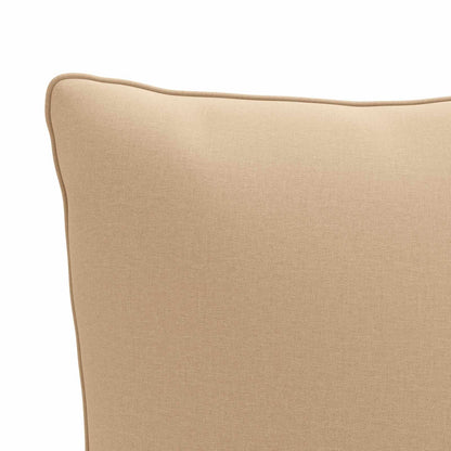 vidaXL 1-Piece Back Cushion PUTTEN 100% Polyester Sand 40 x 40 x 15 cm