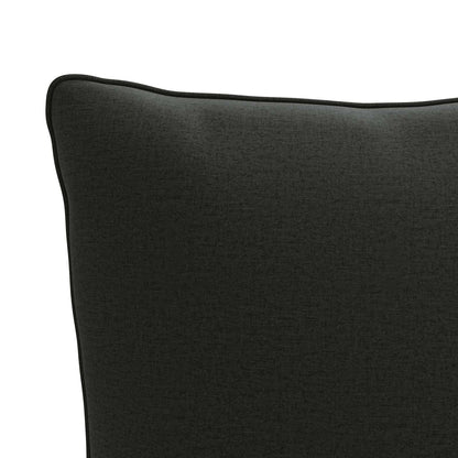 vidaXL 4-Piece Back Cushions PUTTEN 4 pcs 100% Polyester Black