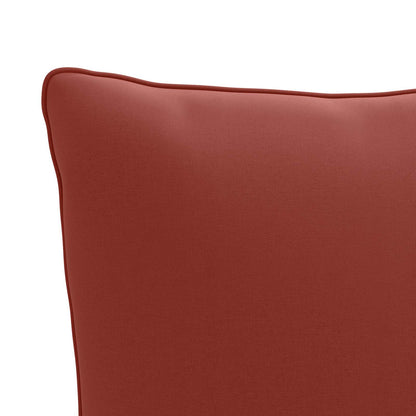 vidaXL 4-Piece Back Cushions PUTTEN 4 pcs 100% Polyester Red