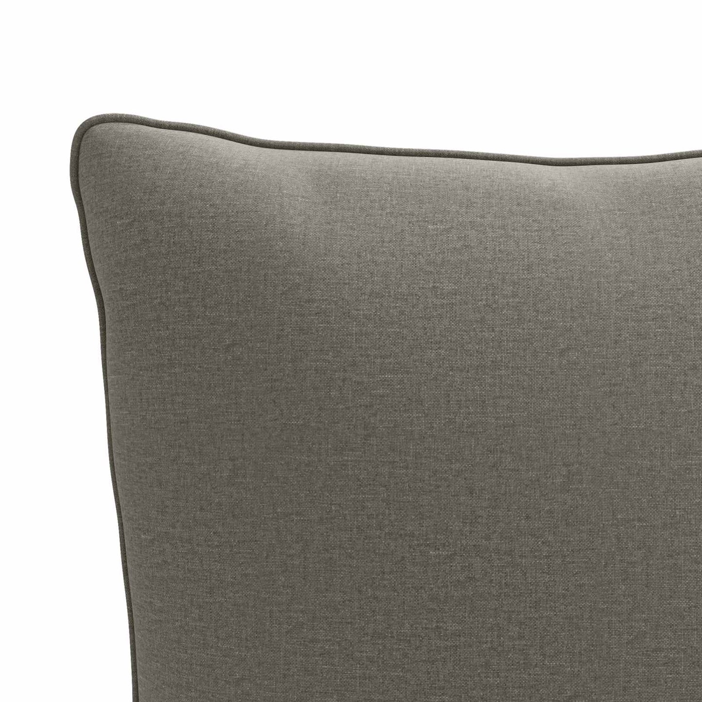 vidaXL 1-Piece Back Cushion PUTTEN 100% Polyester Grey 40 x 40 x 15 cm