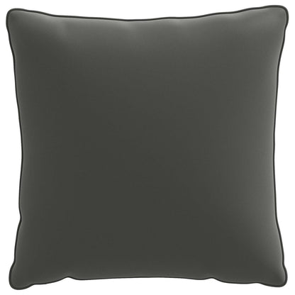 vidaXL Back Cushion PUTTEN 100% Polyester Anthracite 40 x 40 x 15 cm