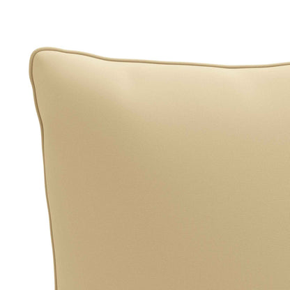 vidaXL 4-Piece Back Cushions PUTTEN 4 pcs 100% Polyester Beige