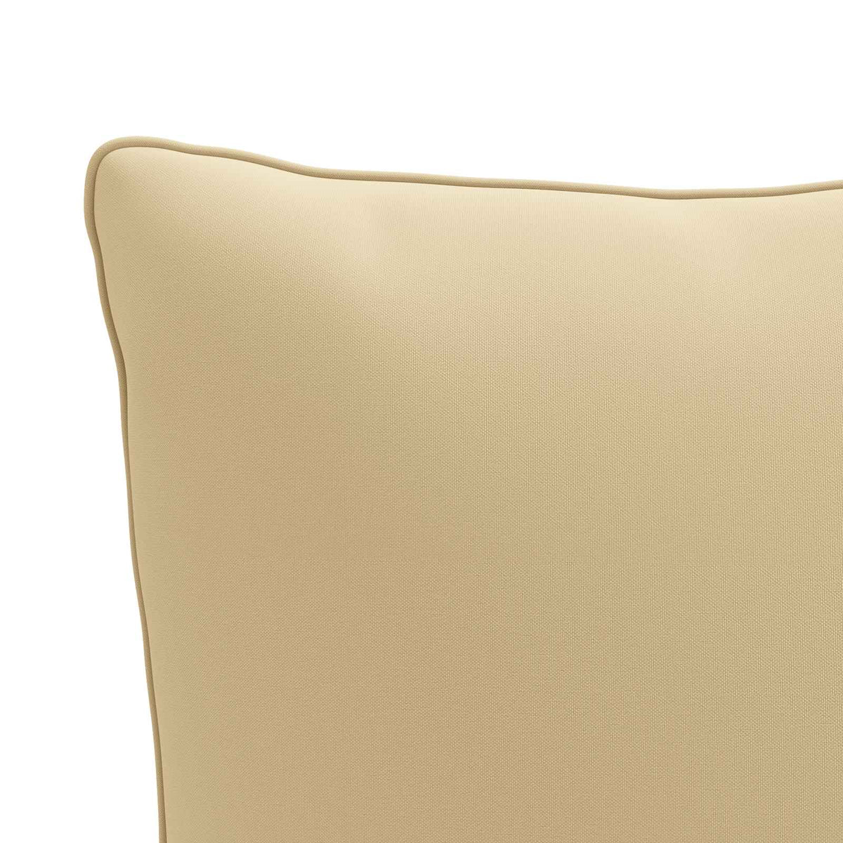 vidaXL Back Cushion PUTTEN 4 pcs 100% Polyester Beige 40 x 40 x 15 cm