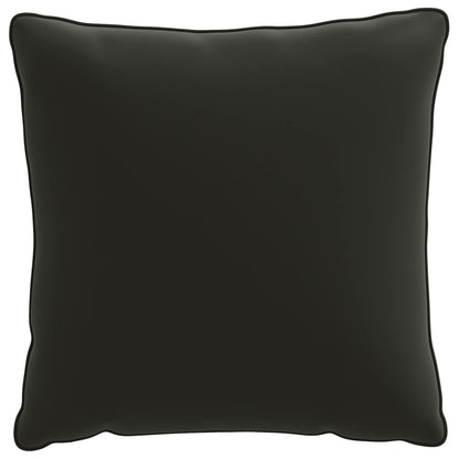 vidaXL 1-Piece Back Cushion PUTTEN 100% Polyester Black