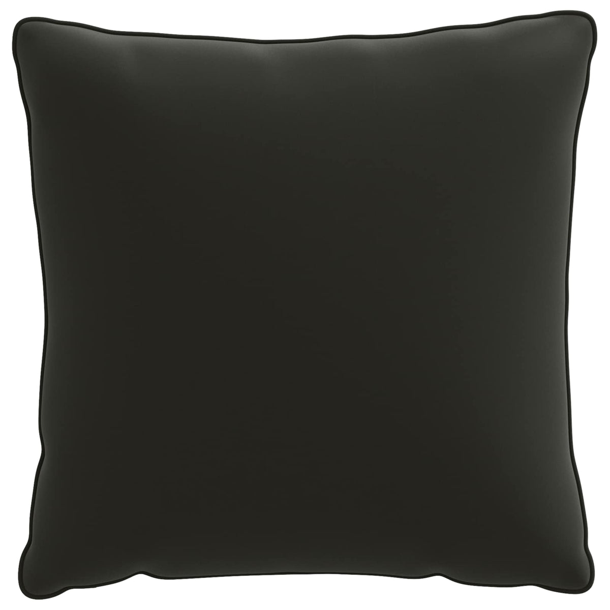 vidaXL Back Cushion PUTTEN 4 pcs 100% Polyester Black 40 x 40 x 15 cm