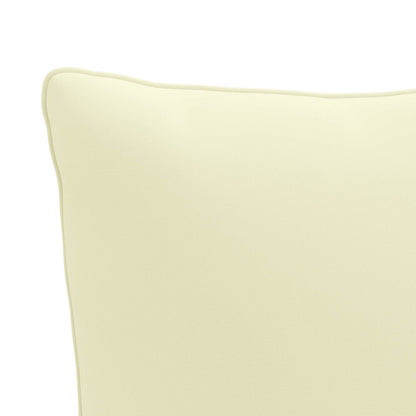 vidaXL 1-Piece Back Cushion PUTTEN 100% Polyester Cream