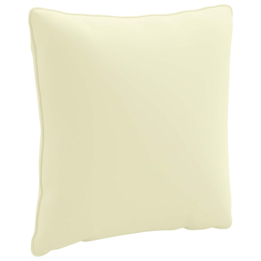 vidaXL Back Cushion PUTTEN 100% Polyester Cream 40 x 40 x 15 cm