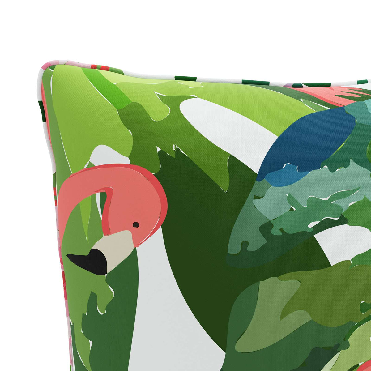 vidaXL 4-Piece Back Cushions PUTTEN 4 pcs 100% Polyester Multicolour